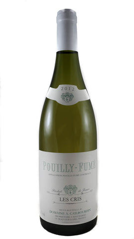 Domaine a. Cailbourdin, le cris, pouilly-fume